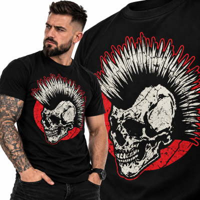KOSZULKA HORROR PUNK ROCK SKULL